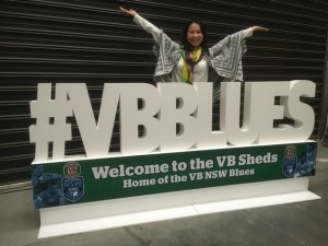 #VBBLUES giant hashtag