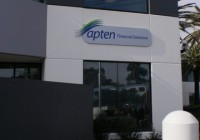 Apten Building signage