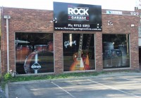 Building and window signage