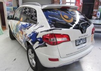 Graphic design and vehicle wrap